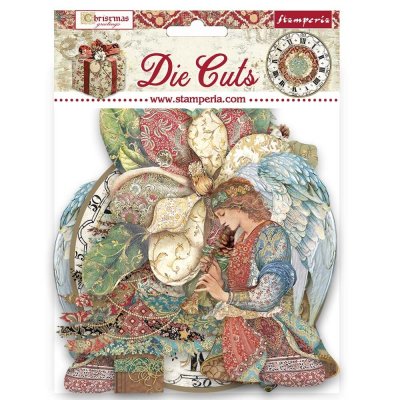 Stamperia Assorted Die Cuts - Christmas Greetings