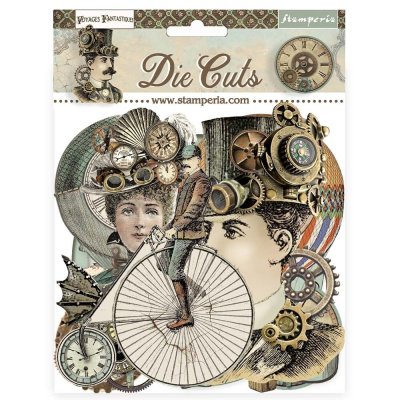 Stamperia Assorted Die Cuts - Voyages Fantastiques