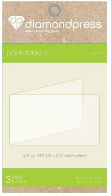 Diamond Press - Blank Folder refill size A