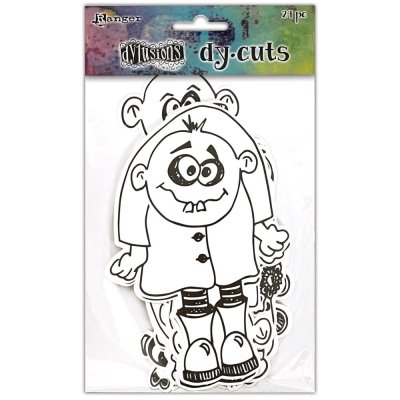 Dyan Reaveley's Dylusions Dy-Cuts - Me Monsters (24 pack)