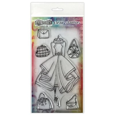Dyan Reaveleys Dylusions Couture Stamp Set - Ladies Who Lunch