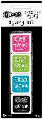 Dyan Reaveley's Dylusions Creative Dyary Ink Set #1