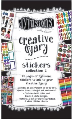 Dyan Reaveley's Dylusions Creative Dyary Sticker Book - Book 2