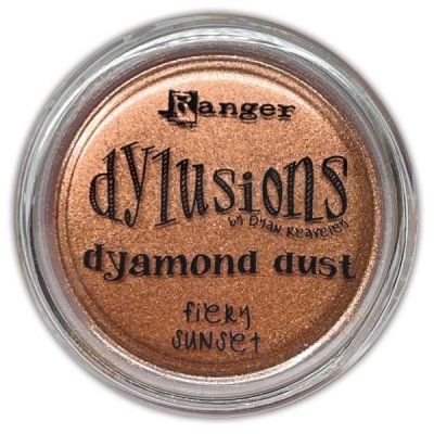 Dyan Reaveley Dylusions Dyamond Dust - Fiery Sunset