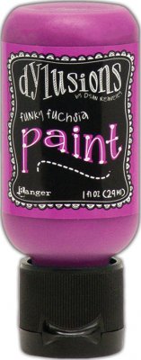Dylusions Acrylic Paint - Funky Fuchsia (29 ml)