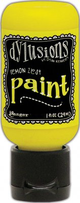 Dylusions Acrylic Paint - Lemon Zest (29 ml)