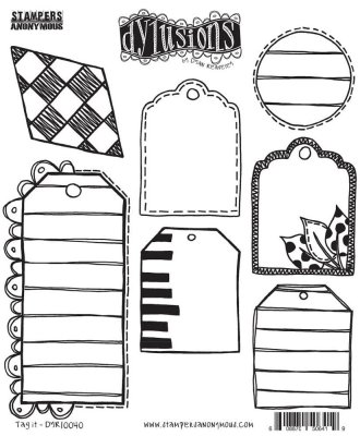 Dyan Reaveley´s Dylusions Cling Stamp Collections - Tag It