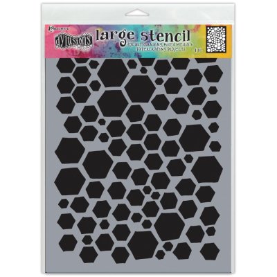 Dyan Reaveleys Dylusions 9"x12" Stencils - Behave