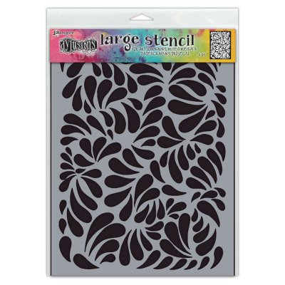 Dyan Reaveley Dylusions 9”x12” Stencils - Brush Strokes