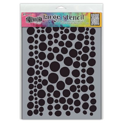 Dyan Reaveley Dylusions 9”x12” Stencils - Drip Drops