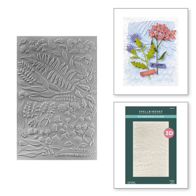 Spellbinders 3D Embossing Folder - Field Notes