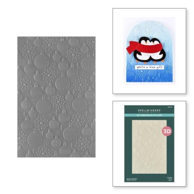 Spellbinders 3D Embossing Folder - Season Sparkles
