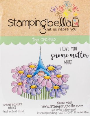 Stamping Bella Cling Stamps - Gnome Bouquet