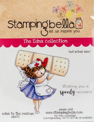 Stamping Bella Cling Stamps - Edna To The Rescue