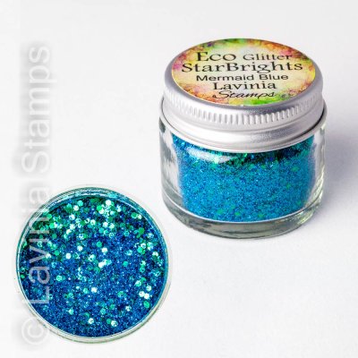 Lavinia Stamps StarBrights Eco Glitter - Mermaid Blue