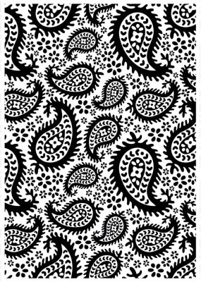 Kaisercraft 4"x6" Embossing Folder - Paisley
