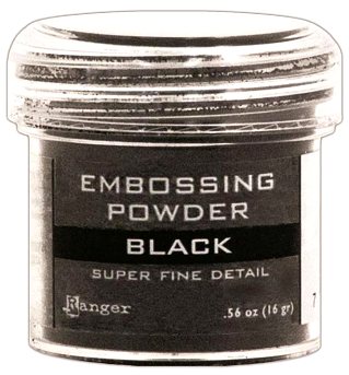 Ranger Super Fine Detail Embossing Powder - Black