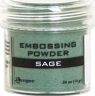 Ranger Embossing Powder - Sage Metallic