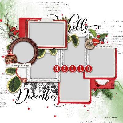 FÖRBESTÄLLNING! 49 And Market Page Kit - Evergreen Season