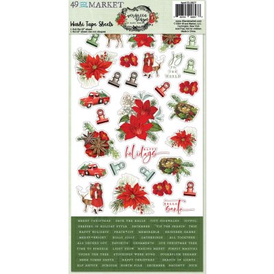 FÖRBESTÄLLNING! 49 And Market Washi Sheets - Evergreen Season