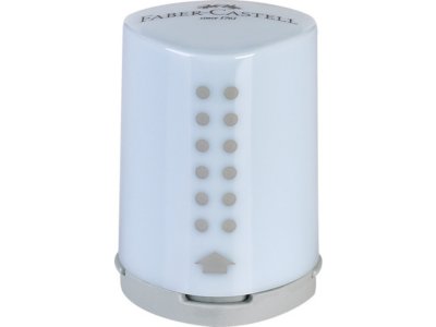 Faber Castell Pencil Sharpener - Grip Mini Sky Blue