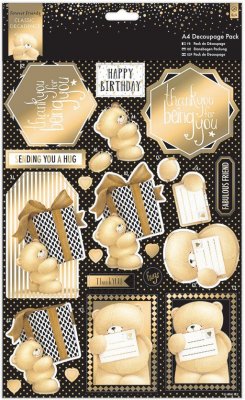 Docrafts A4 Decoupage Pack - Forever Friends Classic Decadence (Star)