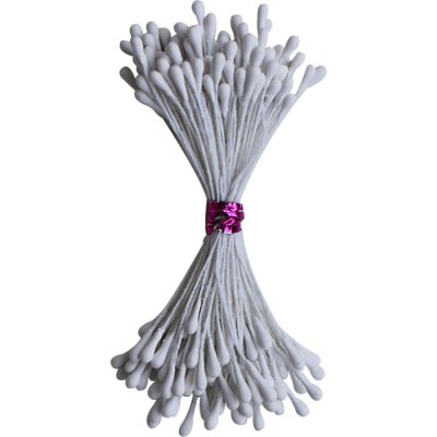 Dress My Craft Pastel Thread Pollen - Cotton White
