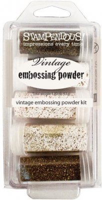 Stampendous Vintage Embossing Powder Kit - Frantage