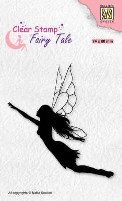 Nellies Choice Clearstamp Silhouette Fairy Tale Nr. 35