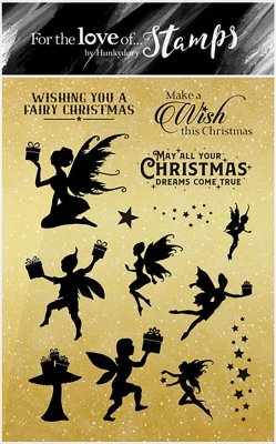 Hunkydory Clear Stamp Set - A Magical Christmas: A Christmas Wish