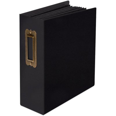 Graphic 45 Staples ATC Tag & Pocket Album - Black