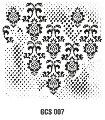 Cadence Large 45x45cm Mask Stencil - Grunge Ornament #7
