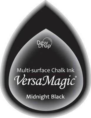 VersaMagic Dew Drop Multi-Surface Chalk Ink - Midnight Black