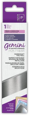 Gemini Papercraft Foil - Silver Shimmer