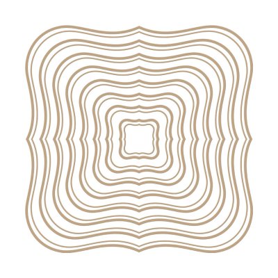 Spellbinders Glimmer Hot Foil Plate - Essential Classic Label