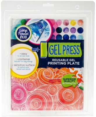 PolyGel Gel Press Reusable Gel Printing Plate (8"x10")