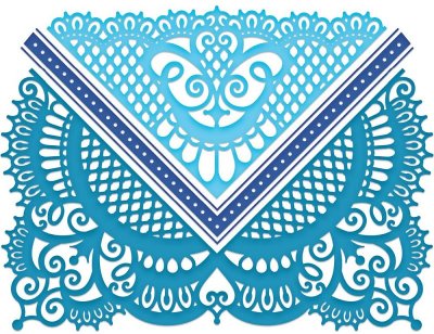 Heartfelt Creations Cut & Emboss Dies - Ornate Pocket Accents