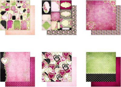 Heartfelt Creations Decorative Heart Set