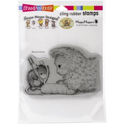 Stampendous House Mouse Cling Stamp - Kitten Cast