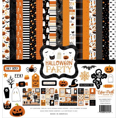 Echo Park Collection Kit 12"x12" - Halloween Party (13 sheets)