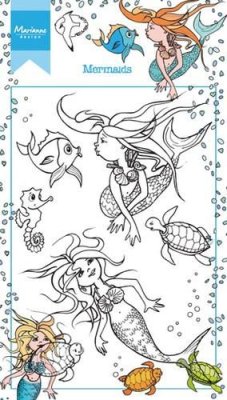 Marianne Design Clear Stamps - Hetty‘s Mermaid