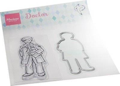 Marianne Design Clear Stamps - Hetty‘s Doctor