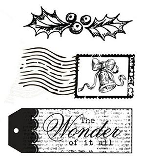 Itty Bitty Authentique Rubber Stamp - Wonder of It