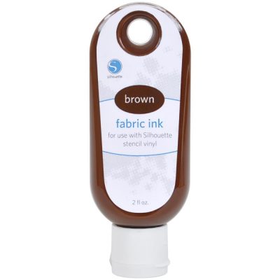 Silhouette Fabric Ink 2oz - Brown