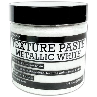 Ranger Texture Paste - Metallic White (116 ml)
