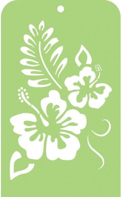 Kaisercraft Mini Designer Templates - Hibiscus