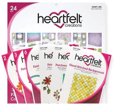 Heartfelt Creations Patchwork Daisy Collection - Includes 1 Of Each Item In Collection