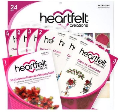 Heartfelt Creations Candlelit Christmas Collection - Includes 1 Of Each Item In Collection