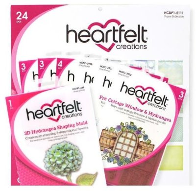 Heartfelt Creations Cottage Garden Collection - Includes 1 Of Each Item In Collection