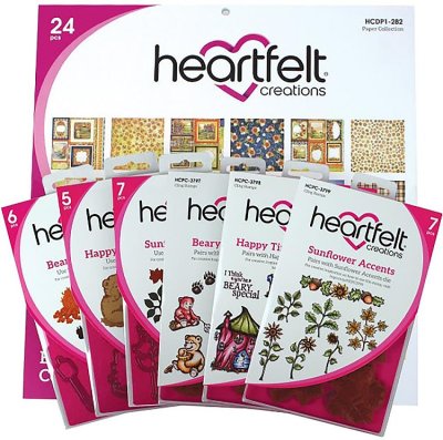 Heartfelt Creations Beary Fun Retreat Collection - Includes 1 Of Each Item In Collection